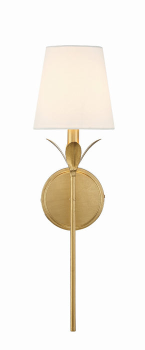 Crystorama - 531-GA - One Light Wall Sconce - Broche - Antique Gold