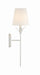 Crystorama - 531-MT - One Light Wall Sconce - Broche - Matte White