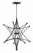 Crystorama - 9236-BK - Four Light Chandelier - Astro - Black