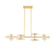 Savoy House - 1-1591-14-38 - 14 Light Linear Chandelier - Amani - Gold