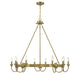 Savoy House - 1-2208-10-322 - Ten Light Chandelier - Sullivan - Warm Brass