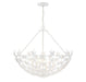 Savoy House - 7-4199-6-83 - Six Light Pendant - Birch - Bisque White