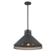 Savoy House - 7-8801-3-89 - Three Light Pendant - Seagram - Matte Black