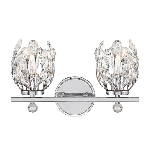 Savoy House - 8-6601-2-11 - Two Light Bathroom Vanity - Moreno - Chrome