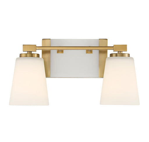 Savoy House - 8-6901-2-322 - Two Light Bathroom Vanity - Darby - Warm Brass