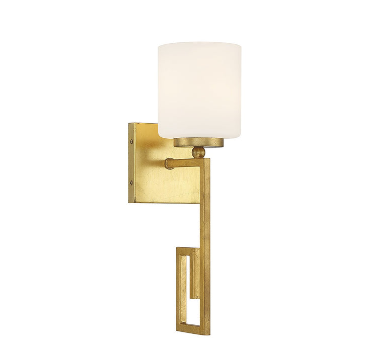 Savoy House - 9-2302-1-260 - One Light Wall Sconce - Quatrain - True Gold