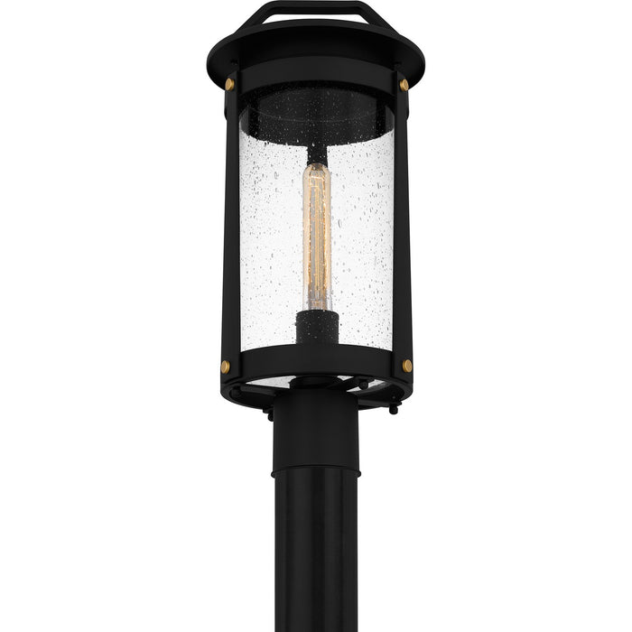 Quoizel - CLI9009EK - One Light Outdoor Post Mount - Clifton - Earth Black