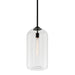 Troy Lighting - F5562-SBK - One Light Pendant - District - Soft Black