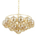 Mitzi - H711806-AGB - Six Light Chandelier - Mimi - Aged Brass