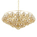 Mitzi - H711809-AGB - Nine Light Chandelier - Mimi - Aged Brass