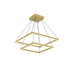 Kuzco Lighting - CH88224-BG - LED Chandelier - Piazza - Brushed Gold