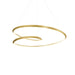 Kuzco Lighting - PD22332-BG - LED Pendant - Ampersand - Brushed Gold