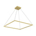 Kuzco Lighting - PD88136-BG - LED Pendant - Piazza - Brushed Gold