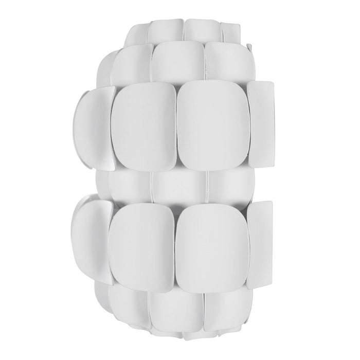 Varaluz - 382W01MW - One Light Wall Sconce - Swoon - Matte White