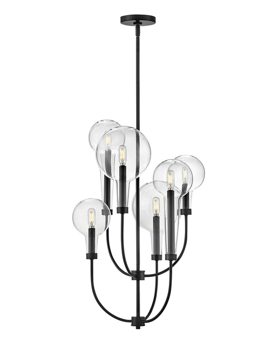 Hinkley - 30525BK - LED Pendant - Alchemy - Black