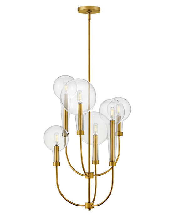 Hinkley - 30525LCB - LED Pendant - Alchemy - Lacquered Brass