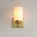 Maxim - 20030SWSBR - One Light Wall Sconce - Deven - Satin Brass