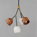 Maxim - 28274DBZAB - LED Pendant - Akimbo - Dark Bronze/Antique Brass