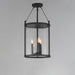 Maxim - 30069CLBK - Three Light Pendant - Belfry - Black