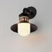 Maxim - 35122SWBKAB - One Light Outdoor Wall Sconce - Admiralty - Black / Antique Brass