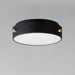 Maxim - 42129BKAB - LED Flush Mount - Rivet - Black / Antique Brass