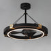 Maxim - 61019BCBKGLD - LED Fandelight - Jewel - Black / Gold