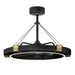 Maxim - 61019BCBKGLD - LED Fandelight - Jewel - Black / Gold