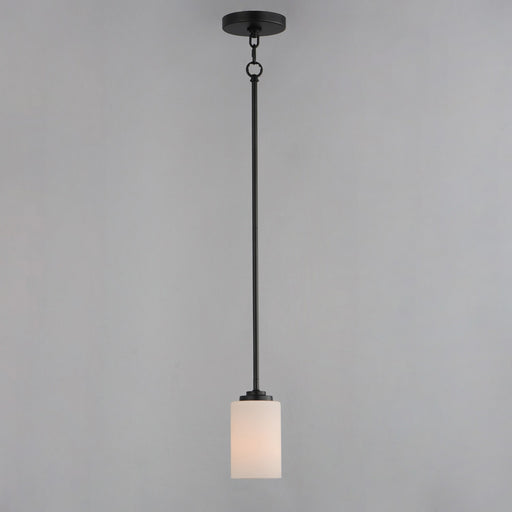 Maxim - 90030SWBK - One Light Mini Pendant - Deven - Black