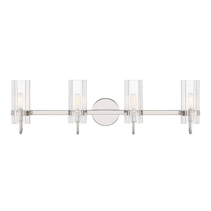 Eurofase - 45464-027 - Four Light Vanity - Brook - Polished Nickel