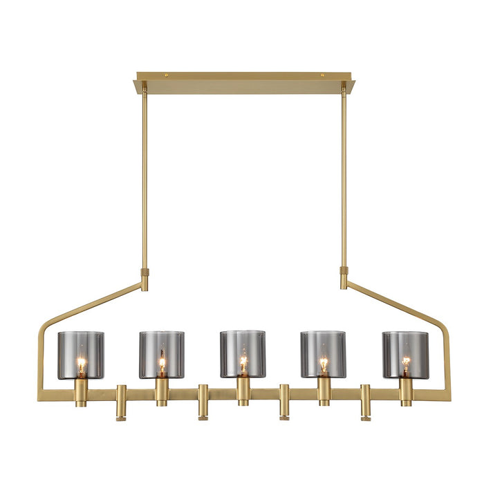 Eurofase - 45652-011 - Five Light Chandelier - Decato - Brushed Gold