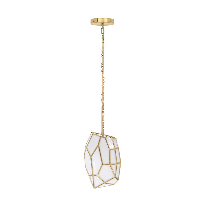 Eurofase - 46463-012 - One Light Pendant - Heera - Brass