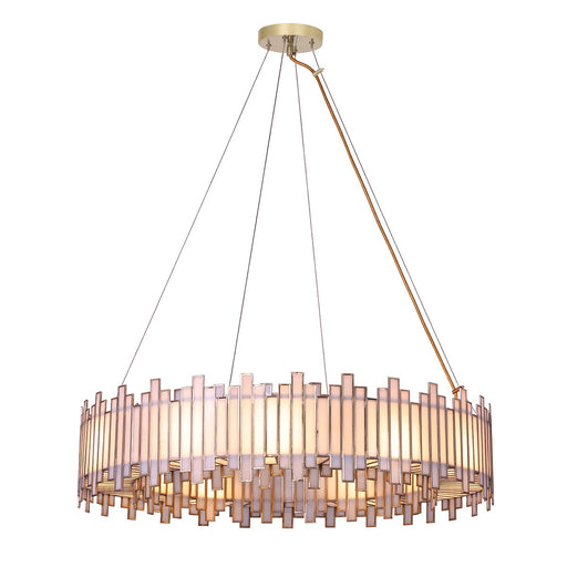 Eurofase - 46467-010 - 12 Light Chandelier - Birla - Brass