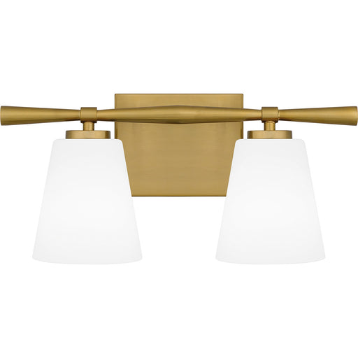 Quoizel - BID8616AB - Two Light Bath - Brindley - Aged Brass