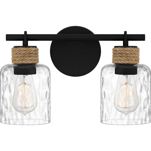 Quoizel - BTC8614MBK - Two Light Bath - Baltic - Matte Black