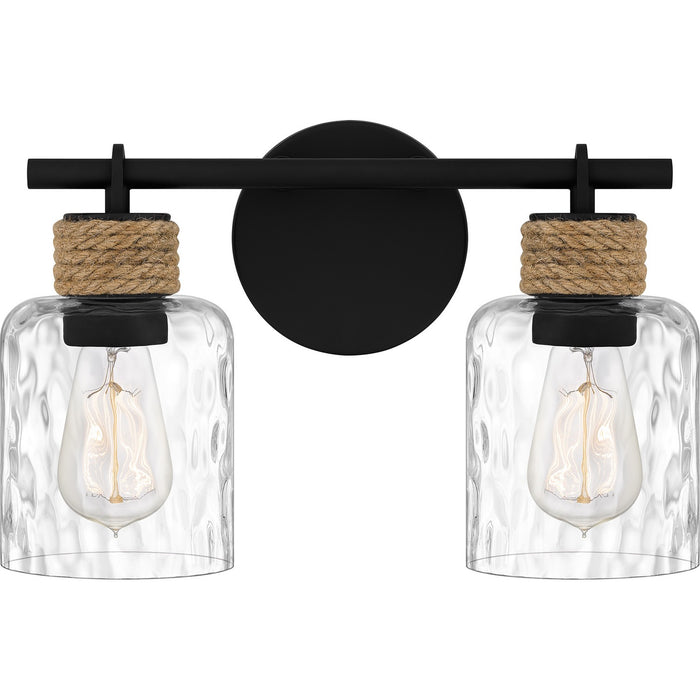 Quoizel - BTC8614MBK - Two Light Bath - Baltic - Matte Black