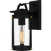 Quoizel - CLI8406EK - One Light Outdoor Wall Mount - Clifton - Earth Black