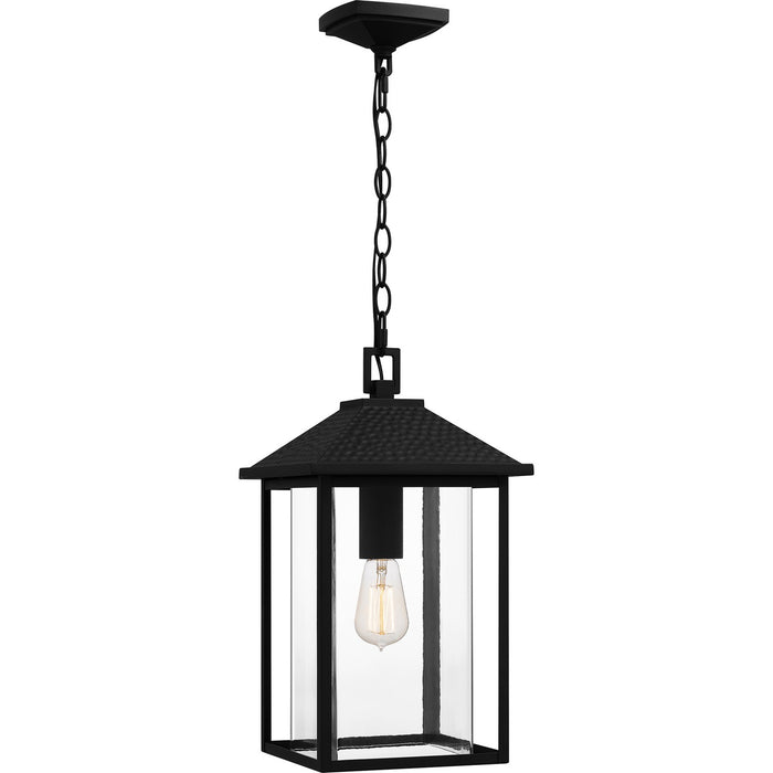 Quoizel - FTC1910EK - One Light Outdoor Hanging Lantern - Fletcher - Earth Black