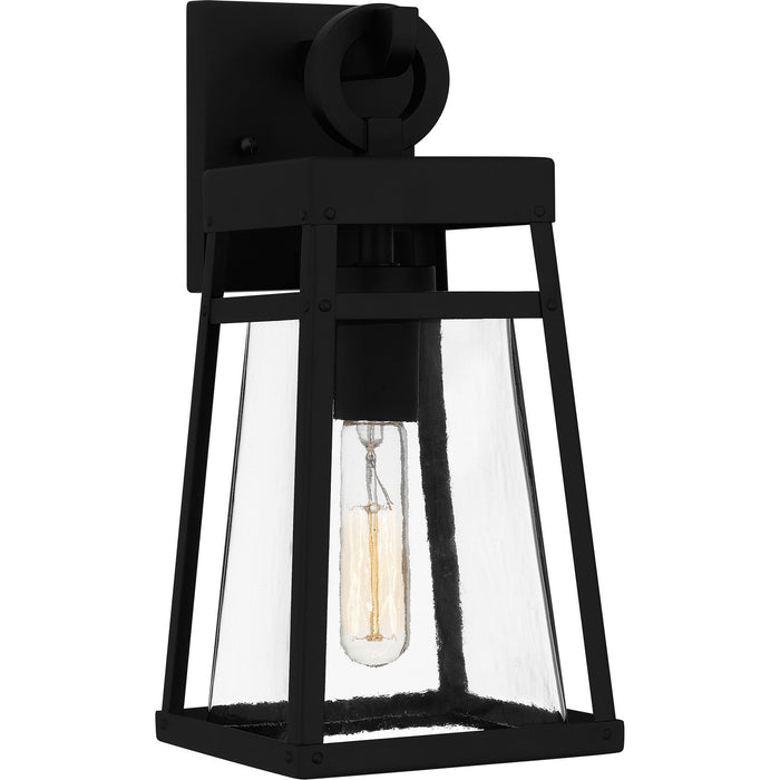 Quoizel - GFY8406MBK - One Light Outdoor Wall Mount - Godfrey - Matte Black