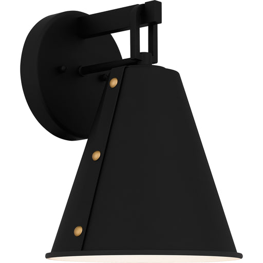 Quoizel - HYD8408MBK - One Light Outdoor Wall Mount - Hyde - Matte Black