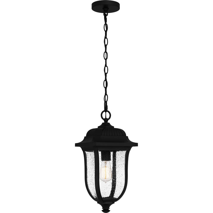 Quoizel - MUL1909MBK - One Light Outdoor Hanging Lantern - Mulberry - Matte Black