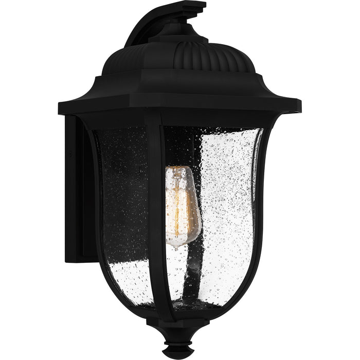 Quoizel - MUL8409MBK - One Light Outdoor Wall Mount - Mulberry - Matte Black