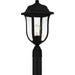 Quoizel - MUL9009MBK - One Light Outdoor Post Mount - Mulberry - Matte Black