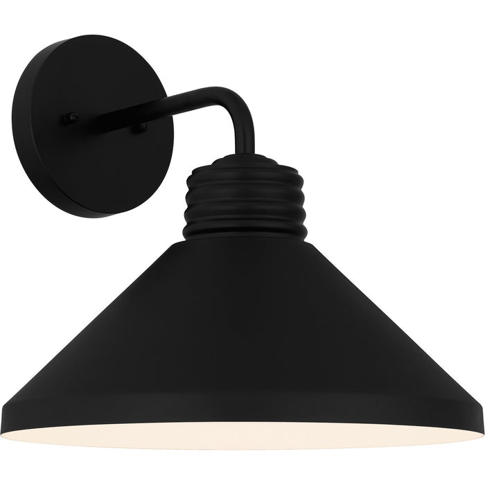 Quoizel - REN8414MBK - One Light Outdoor Wall Mount - Rencher - Matte Black