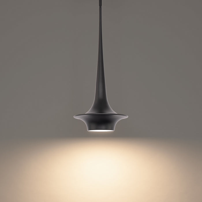 Modern Forms - PD-20324-BK - LED Mini Pendant - Hugo - Black