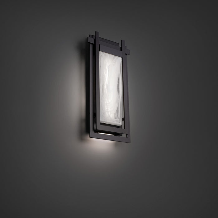 Modern Forms - WS-W64316-BK - LED Outdoor Wall Sconce - Haze - Black