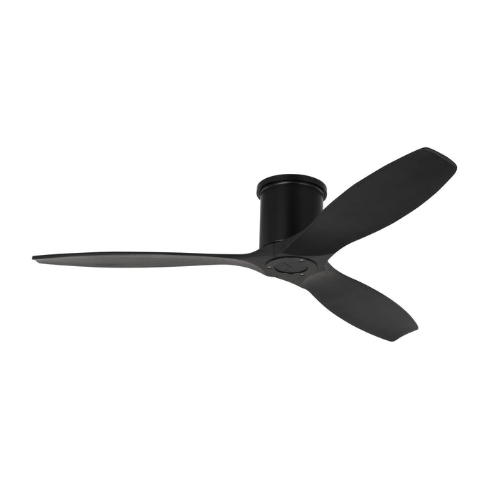 Visual Comfort Fan - 3CNHSM52MBKMBK - 52"Ceiling Fan - Collins - Midnight Black