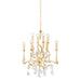 Corbett Lighting - 414-23-GL - Eight Light Chandelier - Aveline - Gold Leaf