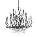 Corbett Lighting - 414-48-BSL - 20 Light Chandelier - Aveline - Black Silver Leaf