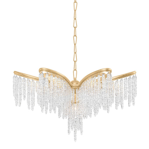 Corbett Lighting - 415-23-GL - Five Light Chandelier - Pandora - Gold Leaf