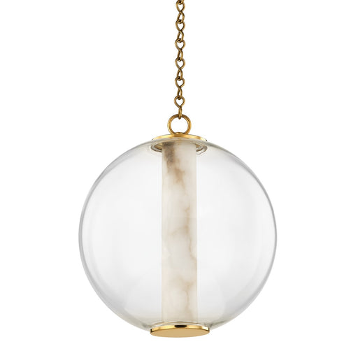 Corbett Lighting - 432-16-VB - LED Pendant - Pietra - Vintage Brass